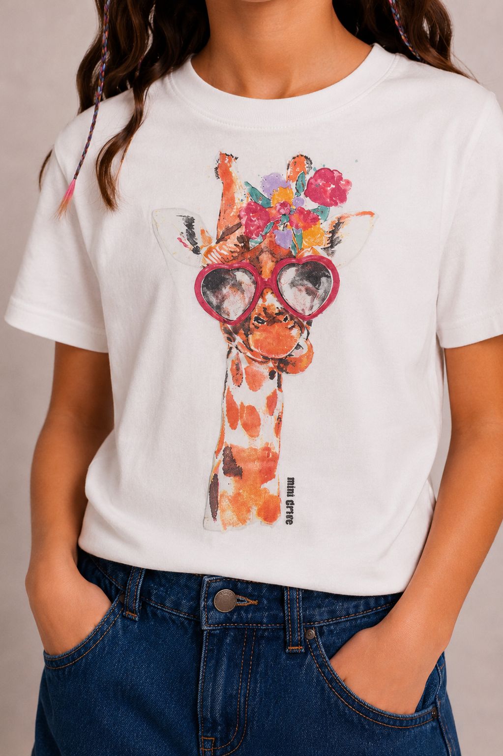 T-shirt Bella com 7 opções de estampas exclusivas